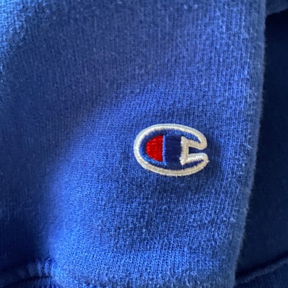 Authentic Blue Champion Hoodie - Picture 2 of 3